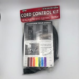 Cord control Kit stereo, PC, & entertainment sys